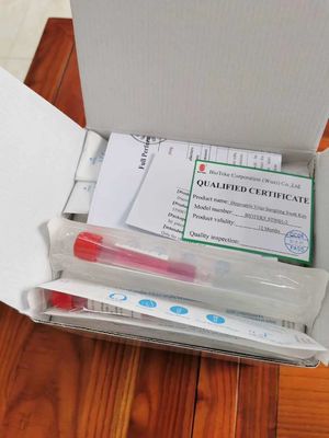 10 मिली ब्लड सैंपल कलेक्शन बॉटलस वायरस फ्लू टेस्ट
